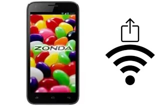 How to generate a QR code with the Wi-Fi password on a Zonda ZA950