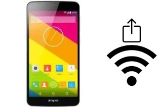 How to generate a QR code with the Wi-Fi password on a Zopo Color S5.5