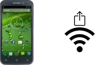 How to generate a QR code with the Wi-Fi password on a Zopo ZP820 Raiden