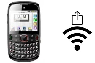 How to generate a Wi-Fi QR code on an ZTE V821