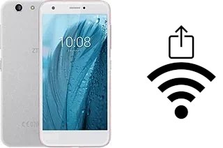 How to generate a Wi-Fi QR code on an ZTE Blade A512