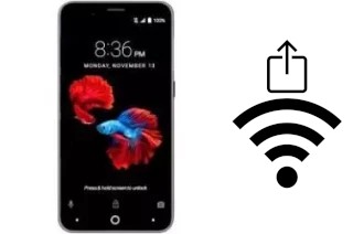 How to generate a QR code with the Wi-Fi password on a ZTE Avid 4