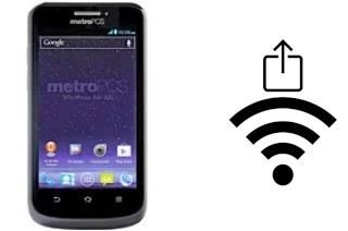 How to generate a QR code with the Wi-Fi password on a ZTE Avid 4G