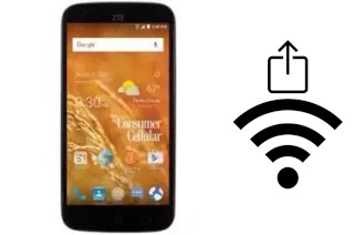 How to generate a QR code with the Wi-Fi password on a ZTE Avid 916