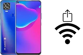 How to generate a Wi-Fi QR code on an ZTE Axon 11 SE 5G