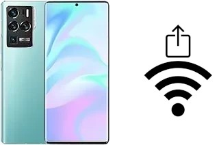 How to generate a Wi-Fi QR code on an ZTE Axon 30 Ultra 5G