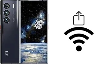 How to generate a Wi-Fi QR code on an ZTE Axon 40 Ultra Space Edition