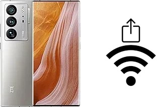 How to generate a Wi-Fi QR code on an ZTE Axon 40 Ultra