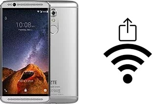 How to generate a QR code with the Wi-Fi password on a ZTE Axon 7 mini