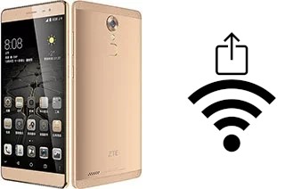 How to generate a Wi-Fi QR code on an ZTE Axon Max