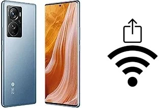 How to generate a Wi-Fi QR code on an ZTE Axon 40 pro