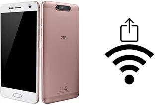 How to generate a QR code with the Wi-Fi password on a ZTE Blade V8