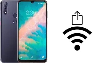 How to generate a QR code with the Wi-Fi password on a ZTE Blade 10 Prime