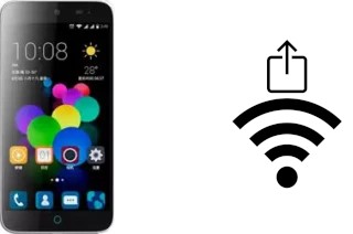 How to generate a QR code with the Wi-Fi password on a ZTE Blade A1