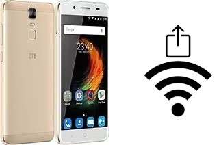 How to generate a QR code with the Wi-Fi password on a ZTE Blade A2 Plus