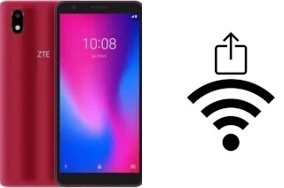 How to generate a QR code with the Wi-Fi password on a ZTE Blade A3 2020