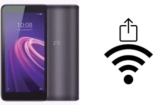 How to generate a QR code with the Wi-Fi password on a ZTE Blade A3 Lite