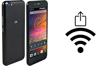 How to generate a QR code with the Wi-Fi password on a ZTE Blade A460