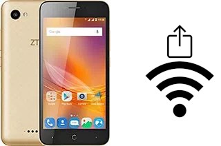 How to generate a QR code with the Wi-Fi password on a ZTE Blade A601