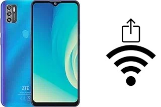 How to generate a Wi-Fi QR code on an ZTE Blade A7s 2020