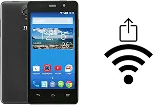 How to generate a Wi-Fi QR code on an ZTE Blade Apex 3