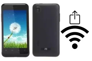 How to generate a QR code with the Wi-Fi password on a ZTE Blade C