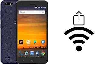 How to generate a QR code with the Wi-Fi password on a ZTE Blade Force