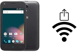 How to generate a QR code with the Wi-Fi password on a ZTE Blade L110