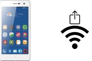 How to generate a QR code with the Wi-Fi password on a ZTE Blade L7