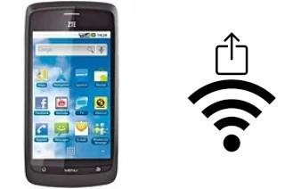 How to generate a QR code with the Wi-Fi password on a ZTE Blade