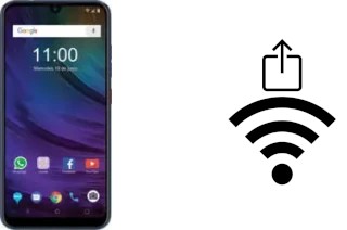 How to generate a QR code with the Wi-Fi password on a ZTE Blade V10 Vita