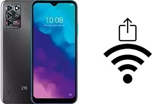 How to generate a Wi-Fi QR code on an ZTE Blade V30 Vita