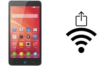 How to generate a QR code with the Wi-Fi password on a ZTE V5 Lux