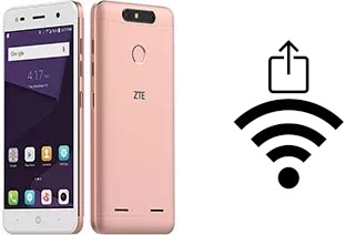 How to generate a Wi-Fi QR code on an ZTE Blade V8 Mini