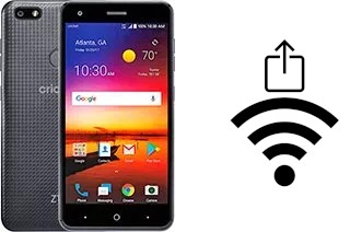 How to generate a Wi-Fi QR code on an ZTE Blade X