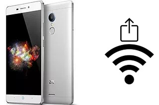 How to generate a QR code with the Wi-Fi password on a ZTE Blade X9