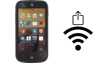 How to generate a QR code with the Wi-Fi password on a ZTE Compel