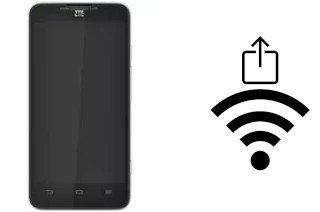 How to generate a QR code with the Wi-Fi password on a ZTE Geek