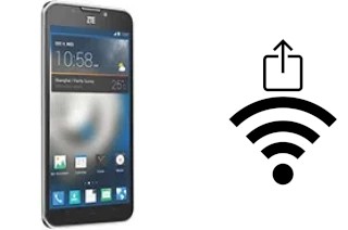 How to generate a QR code with the Wi-Fi password on a ZTE Grand S II S291