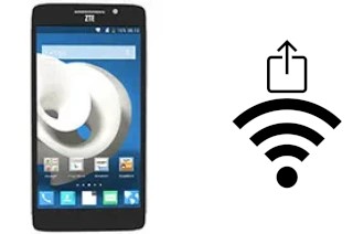 How to generate a QR code with the Wi-Fi password on a ZTE Grand S II