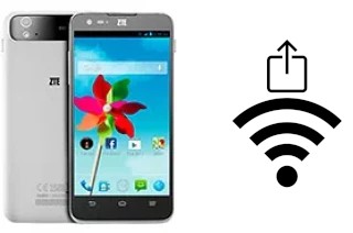 How to generate a QR code with the Wi-Fi password on a ZTE Grand S Flex