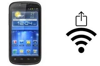 How to generate a QR code with the Wi-Fi password on a ZTE Grand X IN