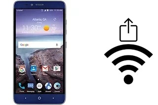 How to generate a QR code with the Wi-Fi password on a ZTE Grand X Max 2