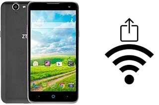 How to generate a Wi-Fi QR code on an ZTE Grand X2