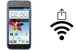 How to generate a QR code with the Wi-Fi password on a ZTE Grand X2 In