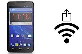 How to generate a QR code with the Wi-Fi password on a ZTE Iconic Phablet