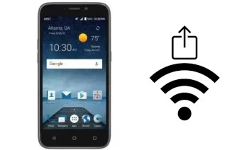 How to generate a Wi-Fi QR code on an ZTE Maven 3