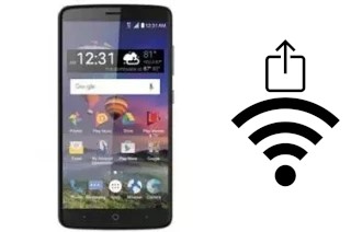 How to generate a QR code with the Wi-Fi password on a ZTE Max Blue LTE