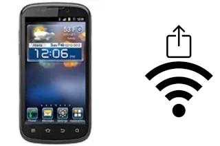 How to generate a Wi-Fi QR code on an ZTE Grand X V970