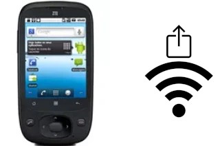 How to generate a QR code with the Wi-Fi password on a ZTE N721